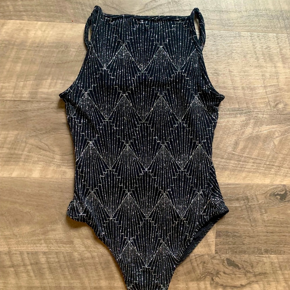 H&M Sparkly Bodysuit
